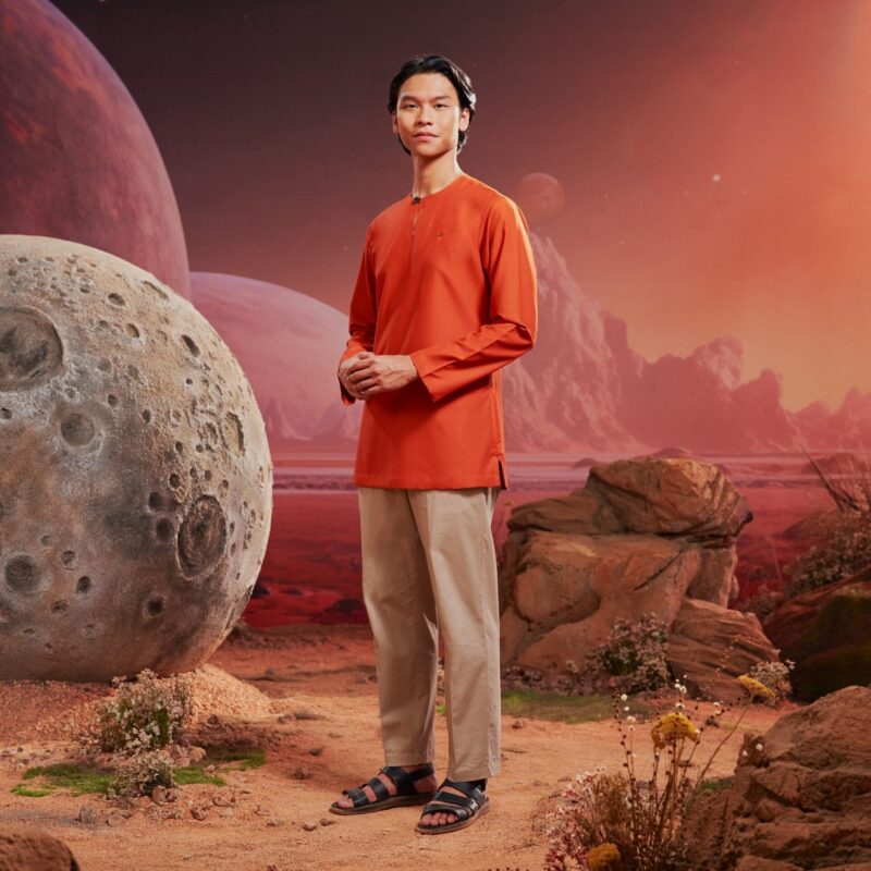 Kurta A - Brick Orange