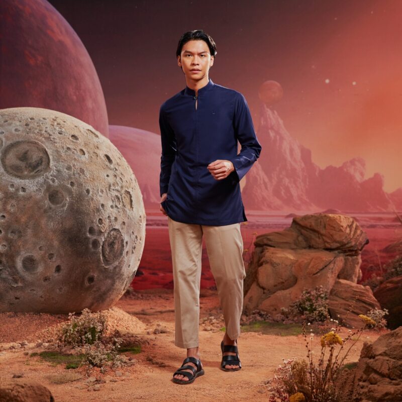 Kurta B - Midnight Blue