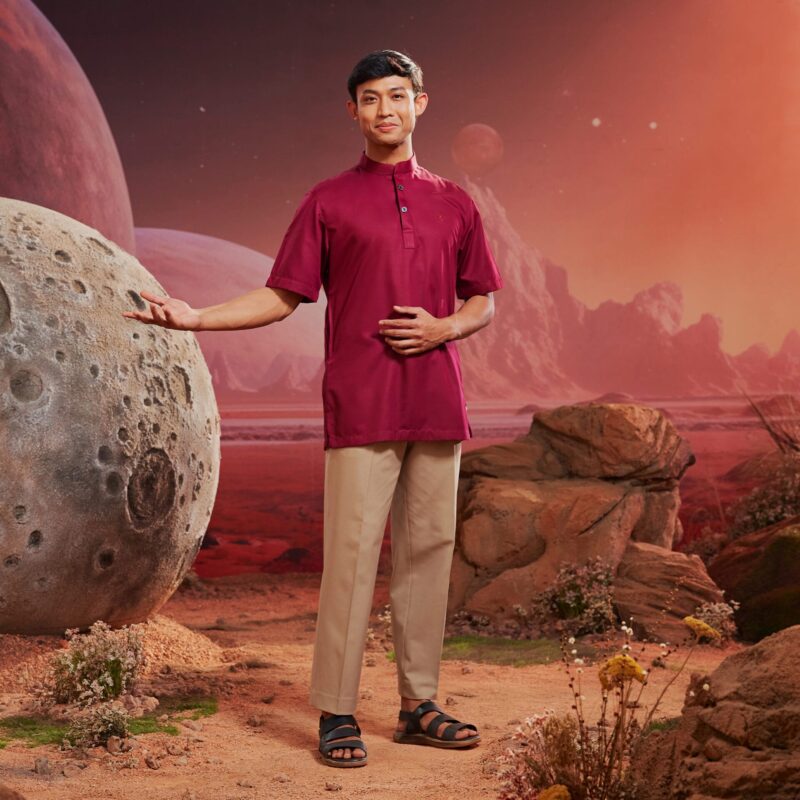 Kurta E - Burgundy