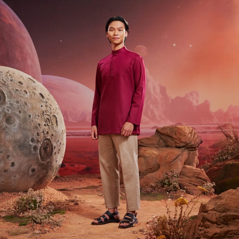 Kurta D - Burgundy