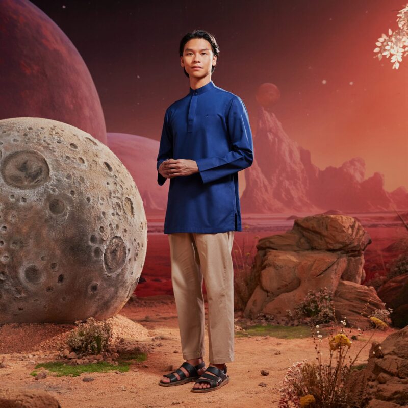 Kurta D - Navy Blue